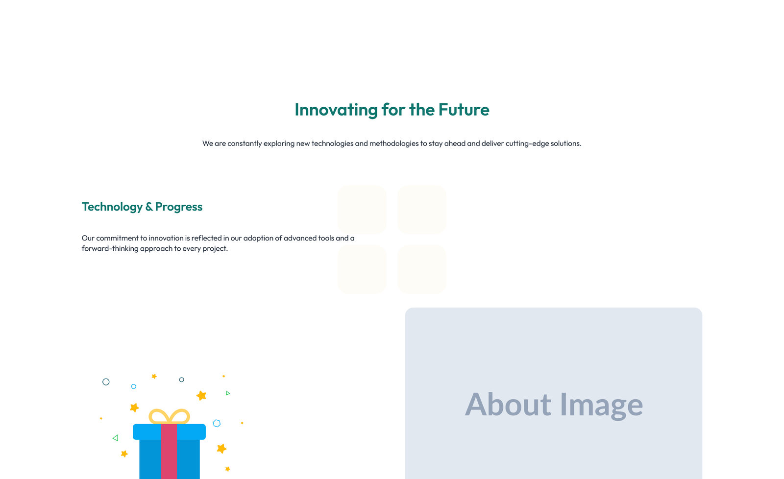 Split About with Image Left and Text and Icon-list Right 15 - Elementor component