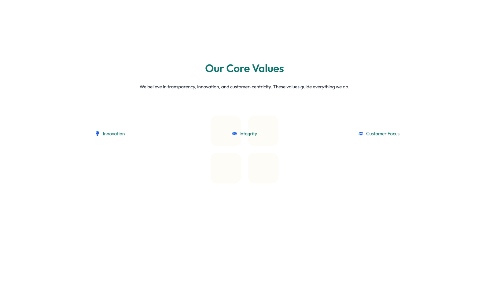 Screenshot of Centered About with Image, Counter Stats Row 22 - Elementor About Sections component