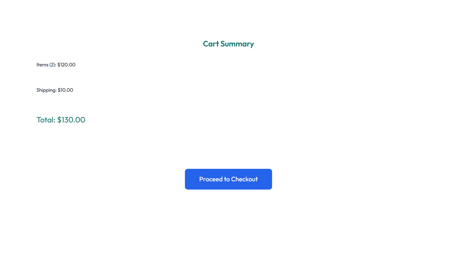 Screenshot of Cart and Checkout Design 2 - Elementor Cart & Checkout component
