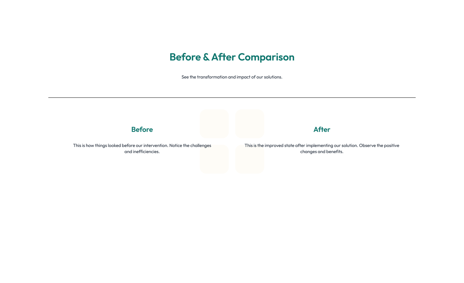 Screenshot of Comparison Layout Style 5 8 - Elementor Comparison Tables component