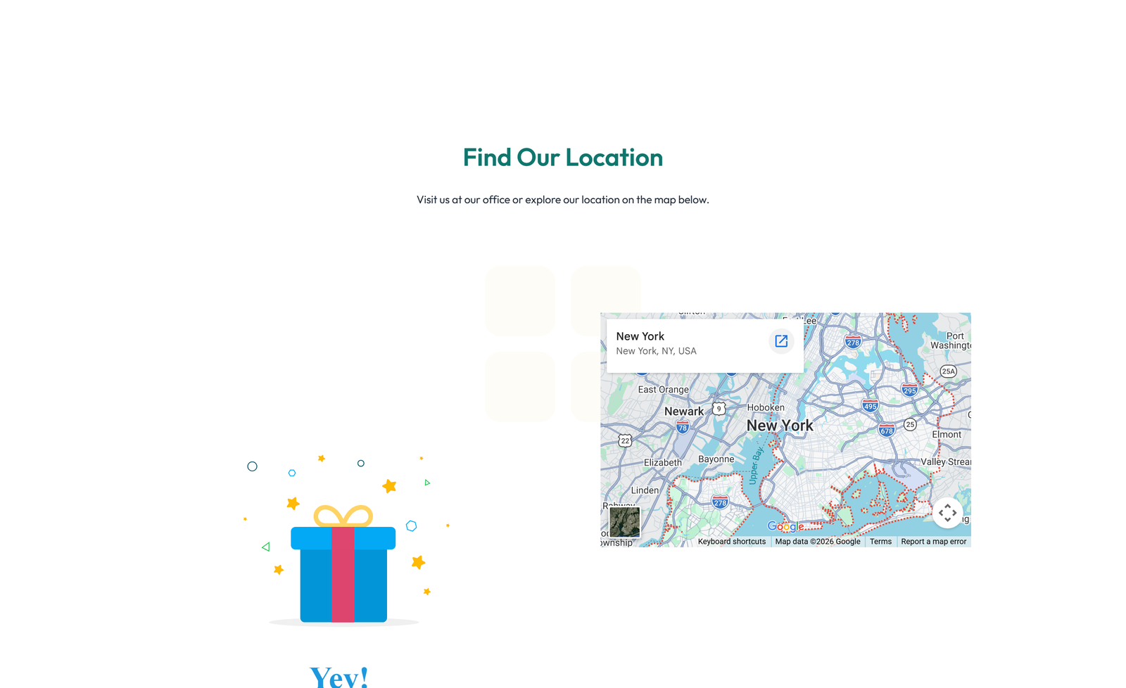 Centered Contact with Form, Info Below 69 - Elementor component