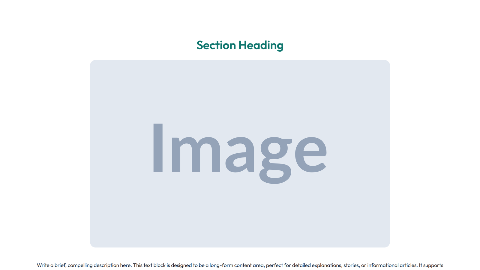 Content Layout Style 4 - Elementor component