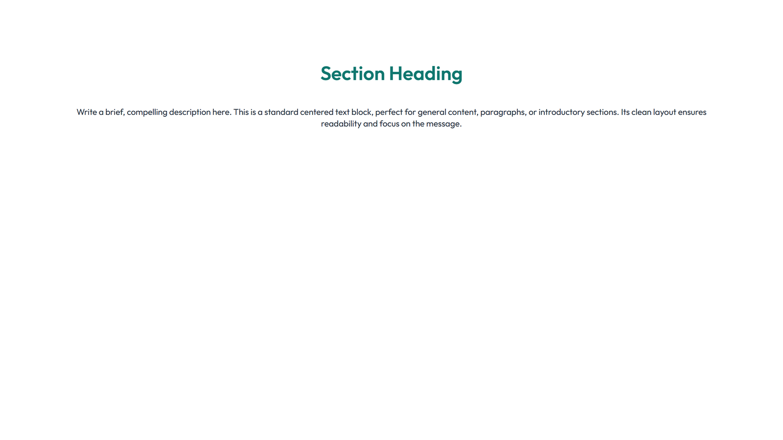 Screenshot of Content Layout Style 6 - Elementor Content / Text Blocks component