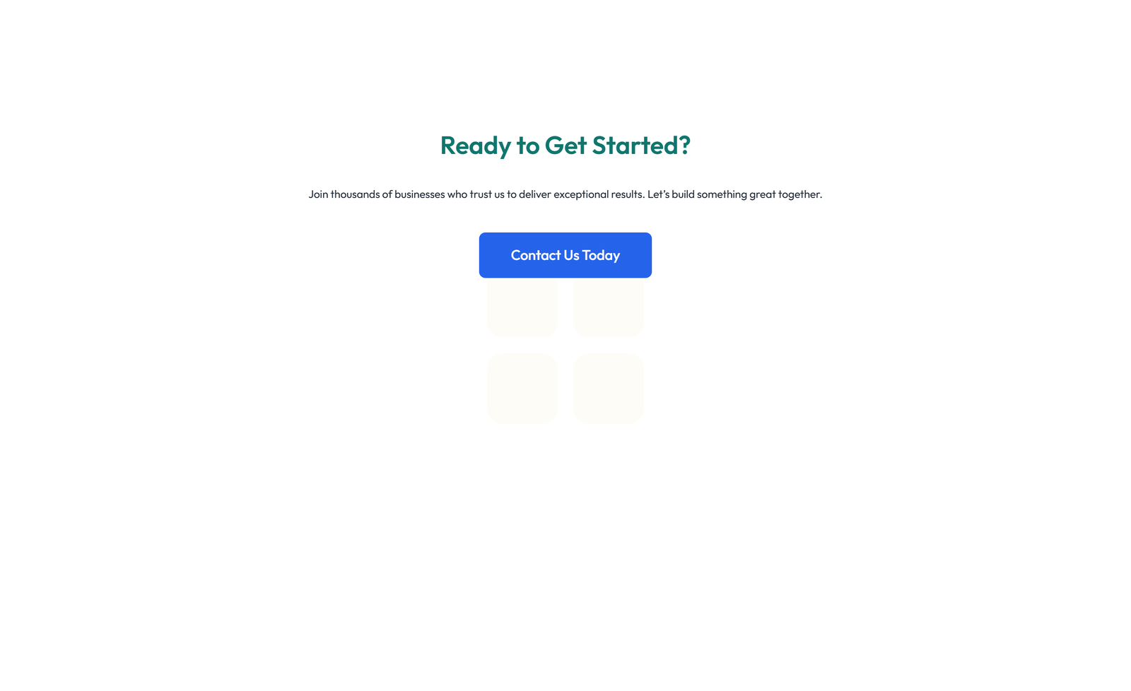 Screenshot of Split Call to Action with Text Left and Image Right - Elementor CTA Sections component