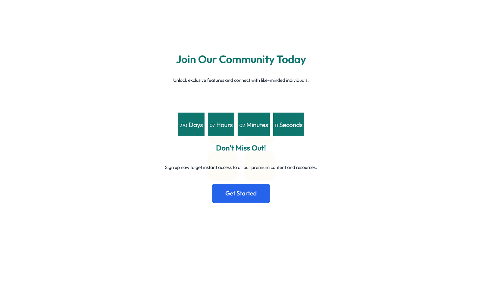 Screenshot of Split Call to Action with Text Left and Image Right 8 - Elementor CTA Sections component