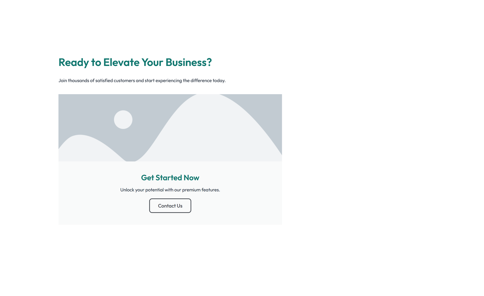 Centered Call to Action with Heading, Subtitle, CTA, Note 18 - Elementor component