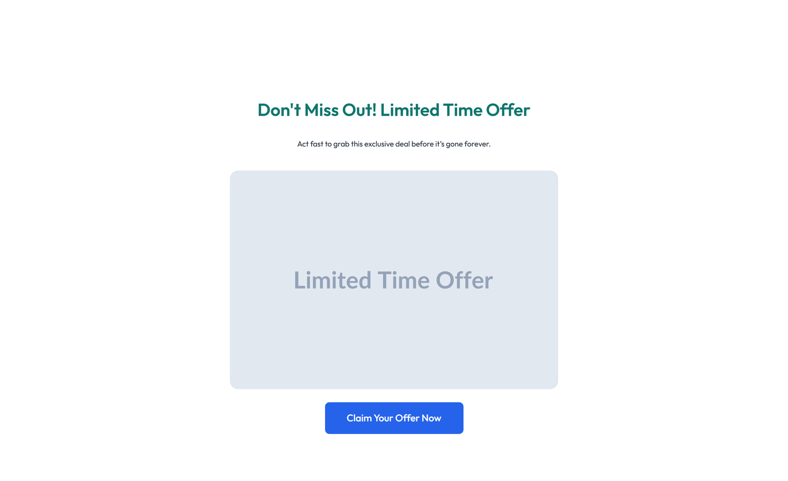 Centered Call to Action with Heading, Two CTA Buttons 19 - Elementor component