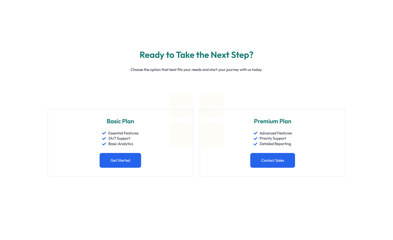 Screenshot of Centered Call to Action with Heading, Subtitle, CTA 24 - Elementor CTA Sections component