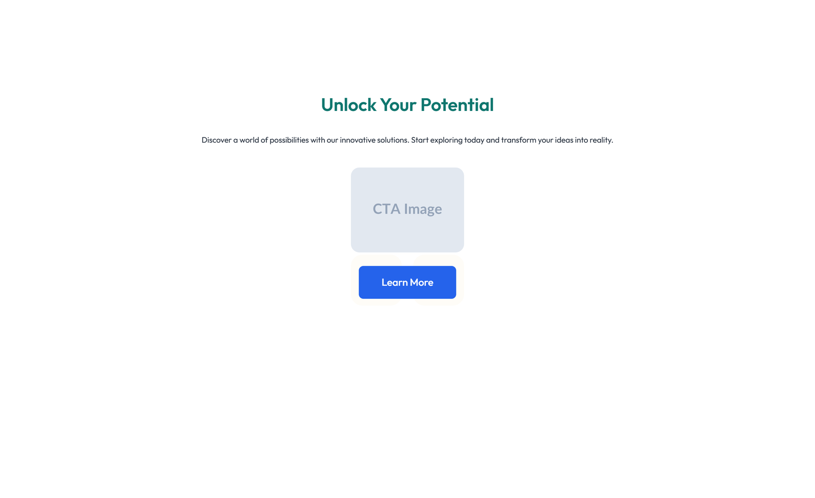 Screenshot of Split Call to Action with Text Left and Image Right 26 - Elementor CTA Sections component