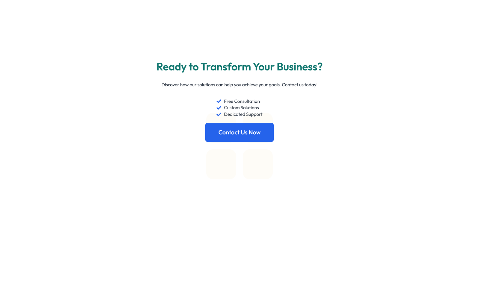Screenshot of Call to Action with Bar: Icon, Text, CTA 27 - Elementor CTA Sections component
