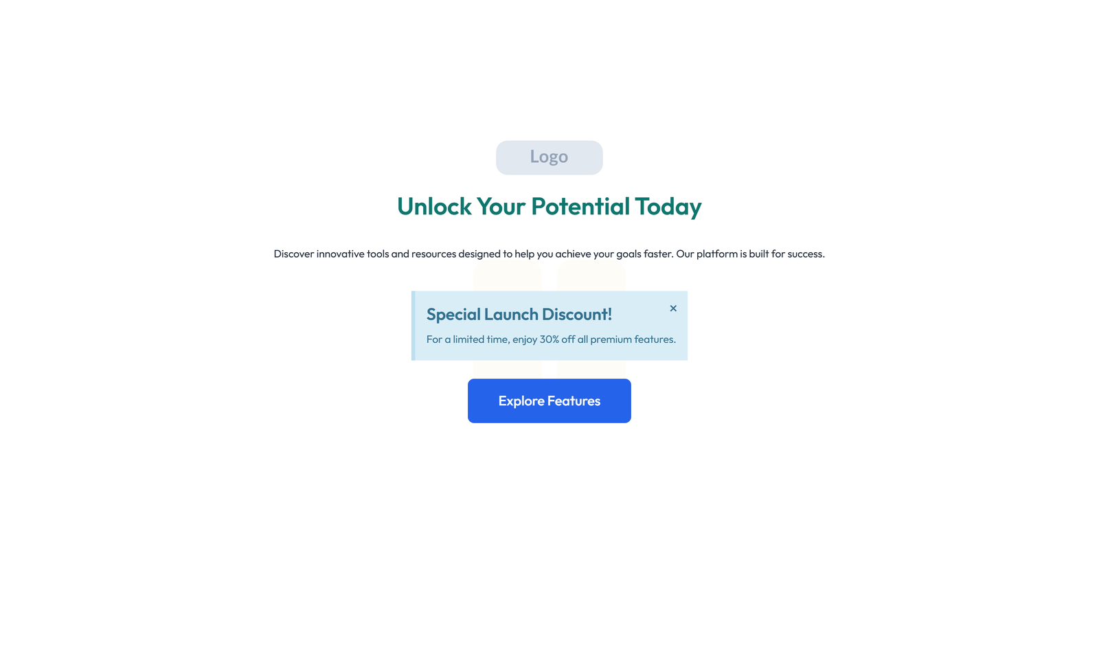 Screenshot of Split Call to Action with Text and Benefits List and 37 - Elementor CTA Sections component
