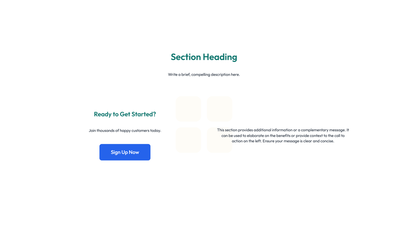 Screenshot of Call to Action with Bar: Icon, Text, CTA 48 - Elementor CTA Sections component