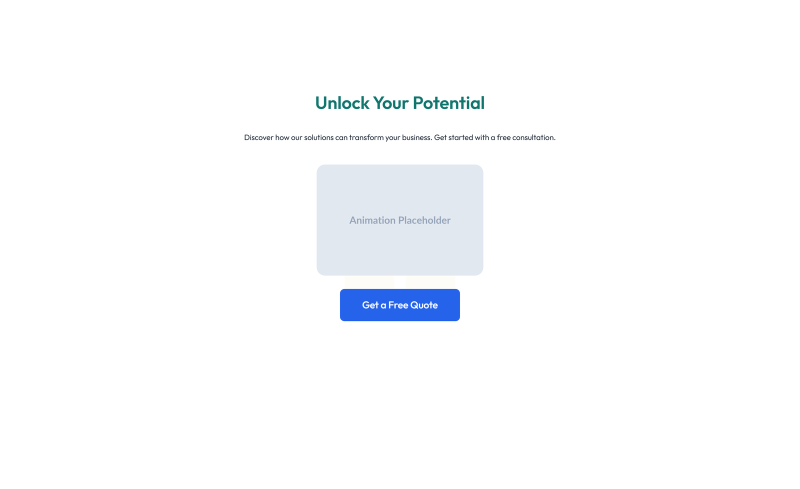 Screenshot of Call to Action with Bar: Icon, Text, CTA 59 - Elementor CTA Sections component