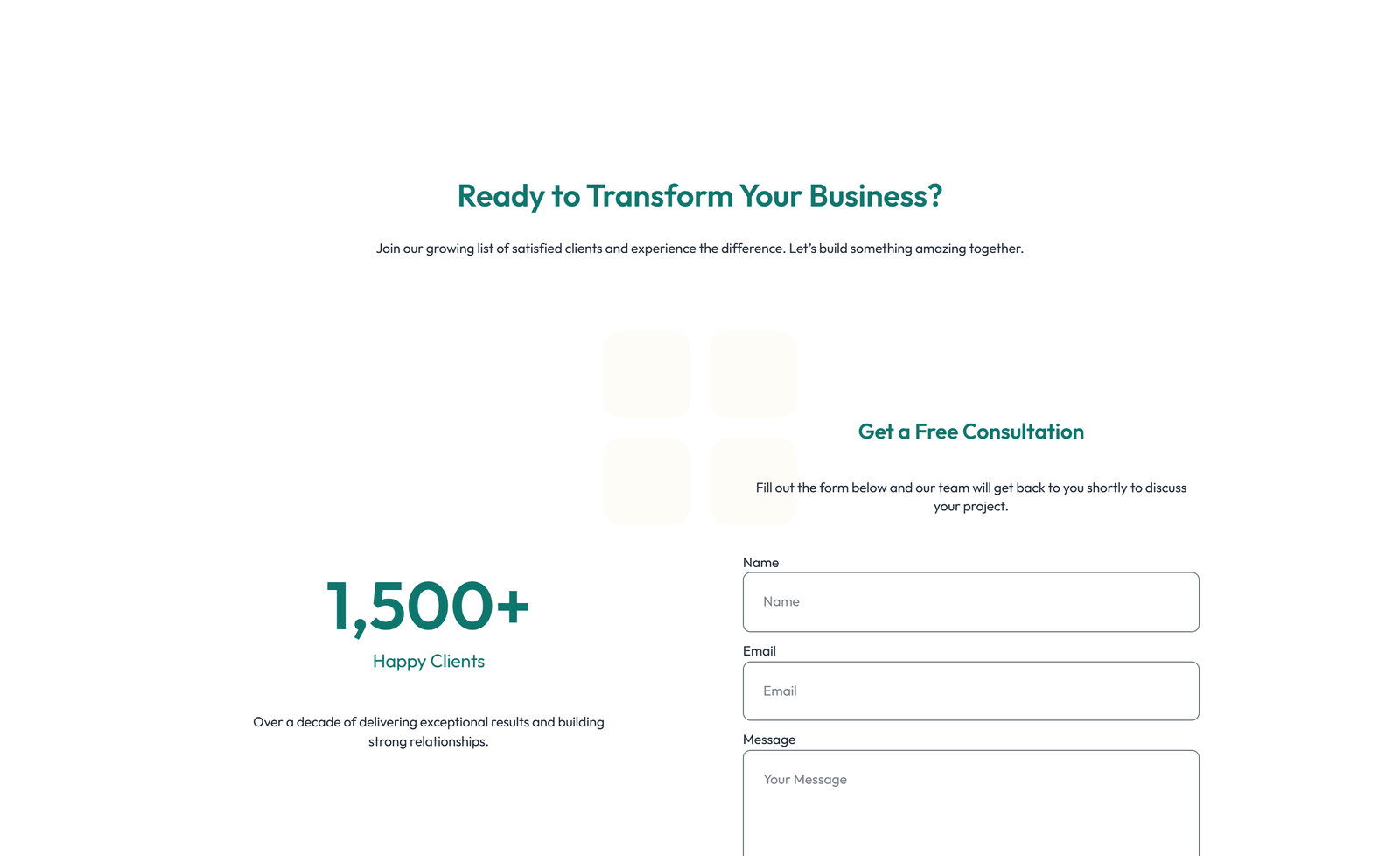 Screenshot of Centered Call to Action with Heading, Two CTA Buttons 63 - Elementor CTA Sections component