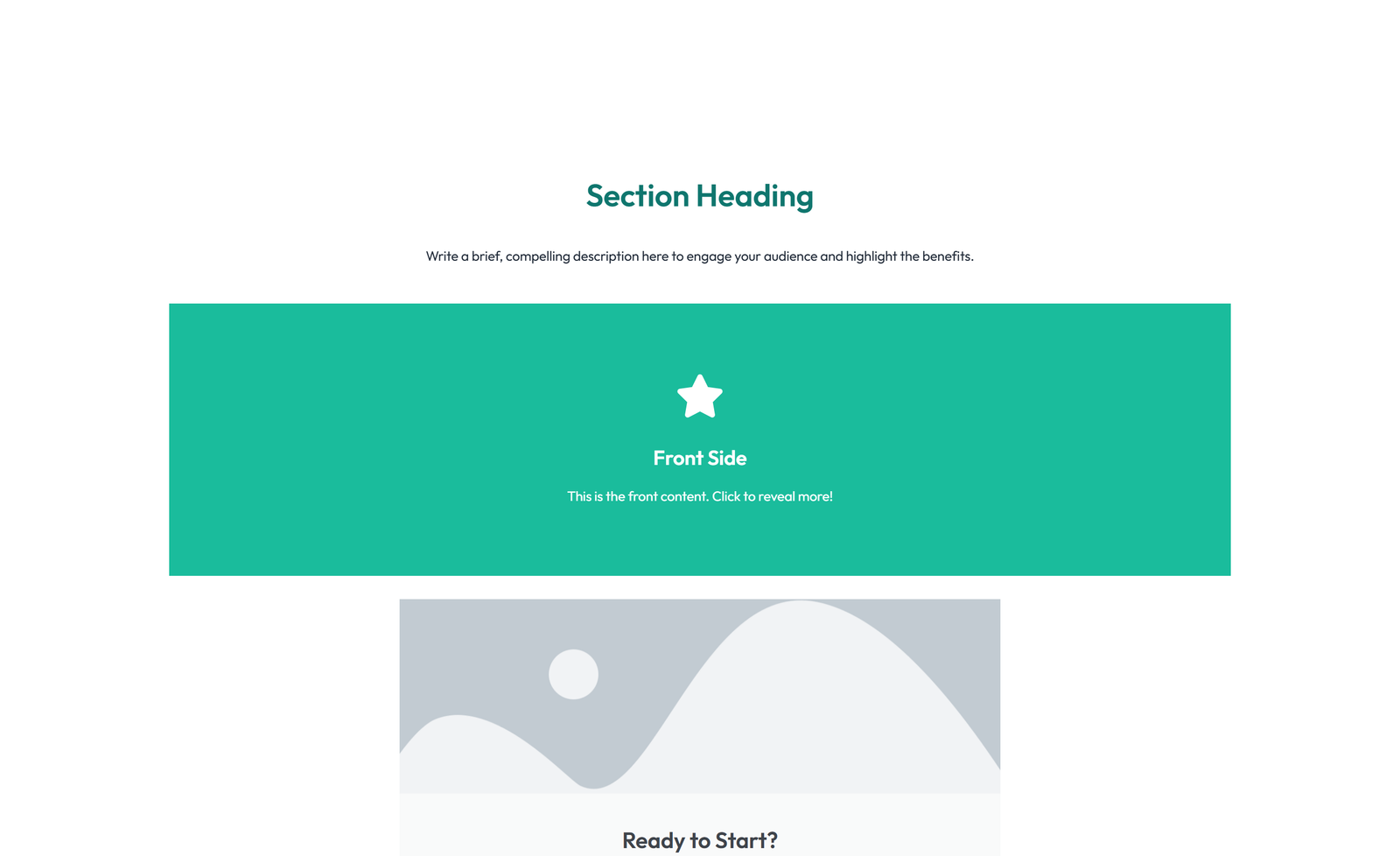 Call to Action with Bar: Icon, Text, CTA 65 - Elementor component