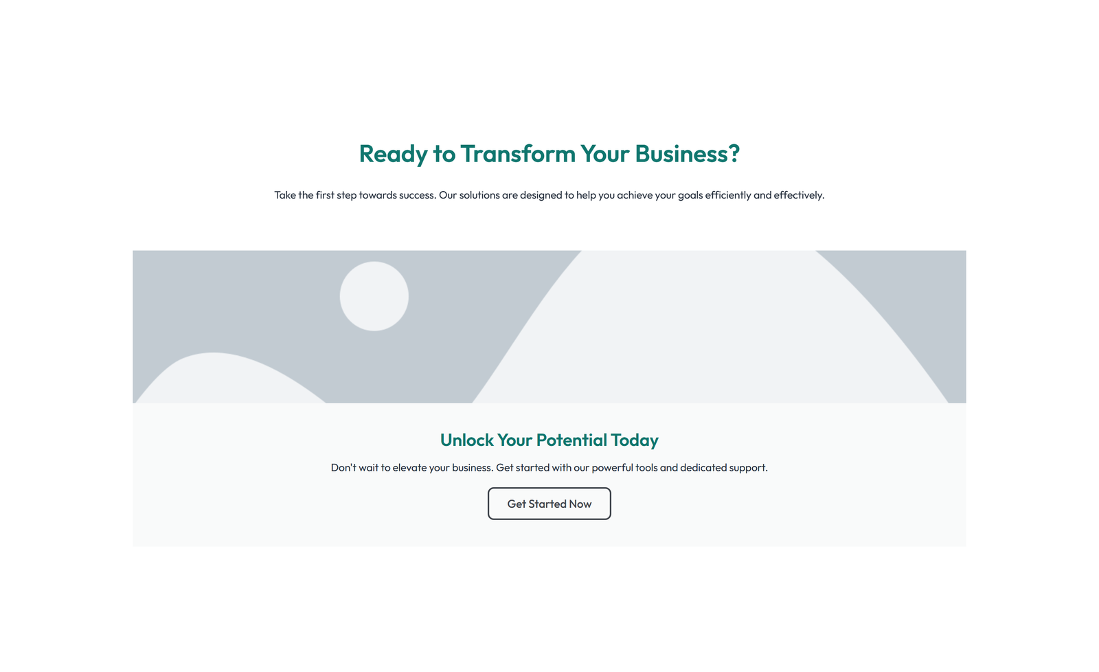 Centered Call to Action with Heading, Subtitle, CTA 67 - Elementor component