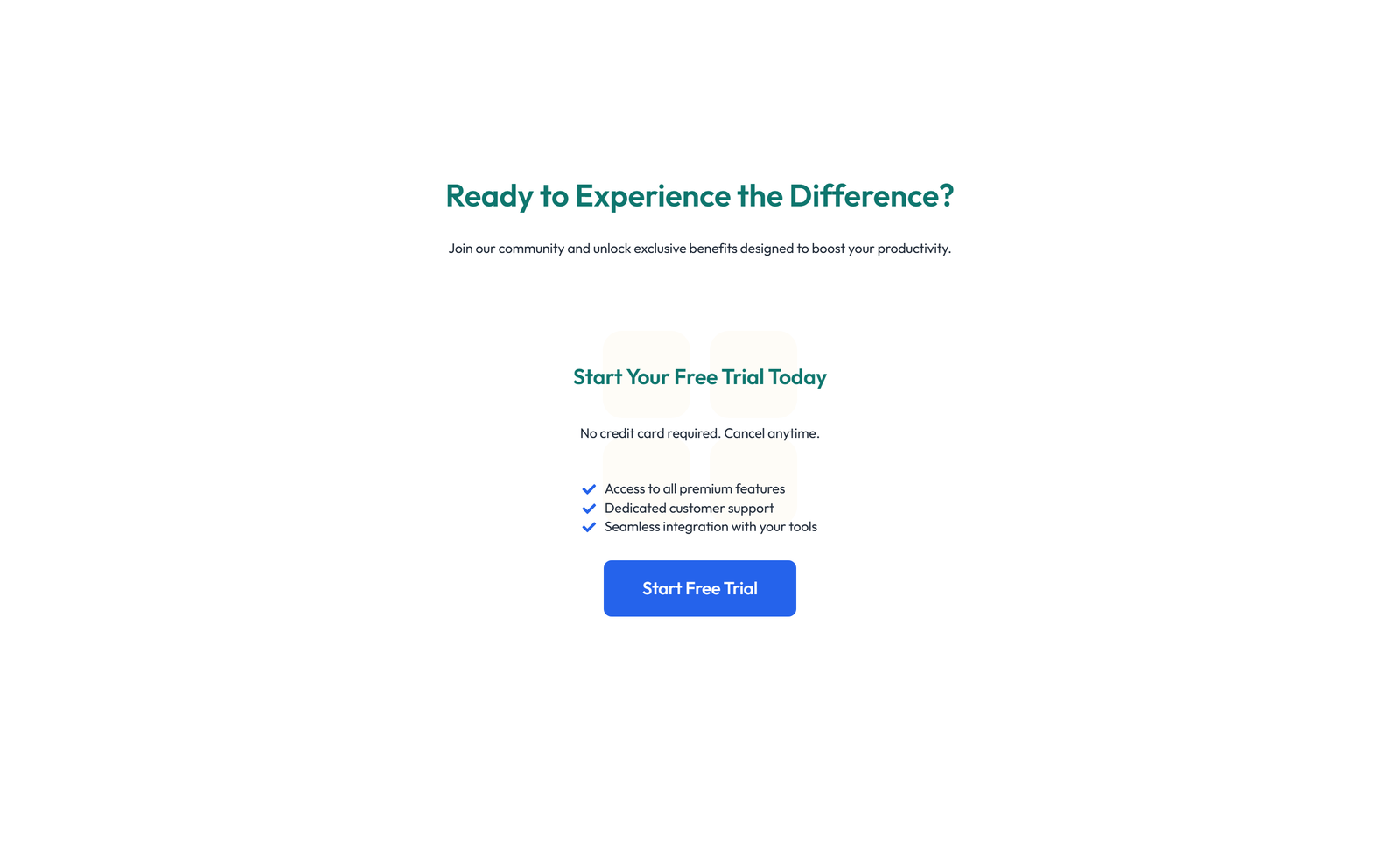 Screenshot of Call to Action with Bar: Icon, Text, CTA 67 - Elementor CTA Sections component