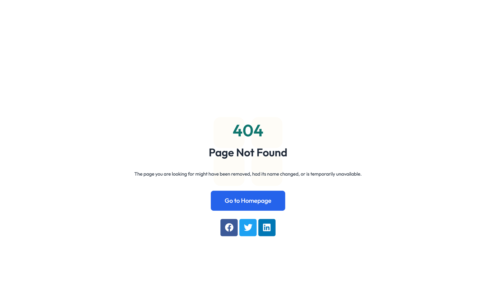 Screenshot of Error Page Design 6 2 - Elementor 404 / Error Pages component
