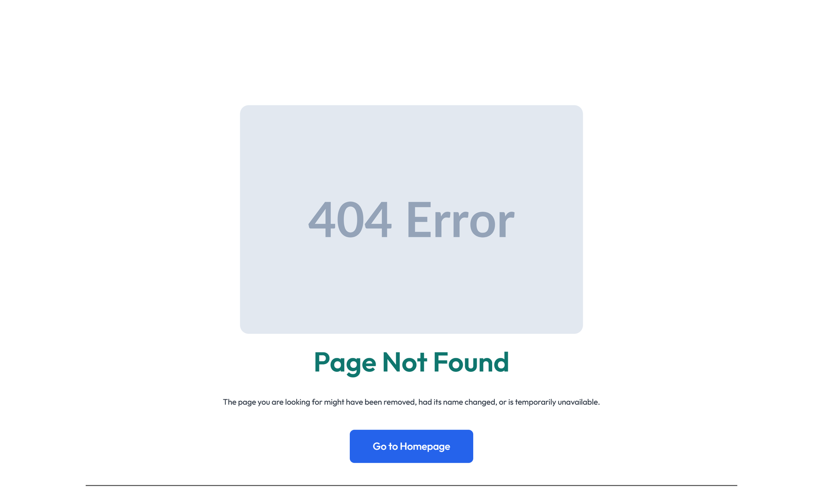 Error Page Design 2 7 - Elementor component