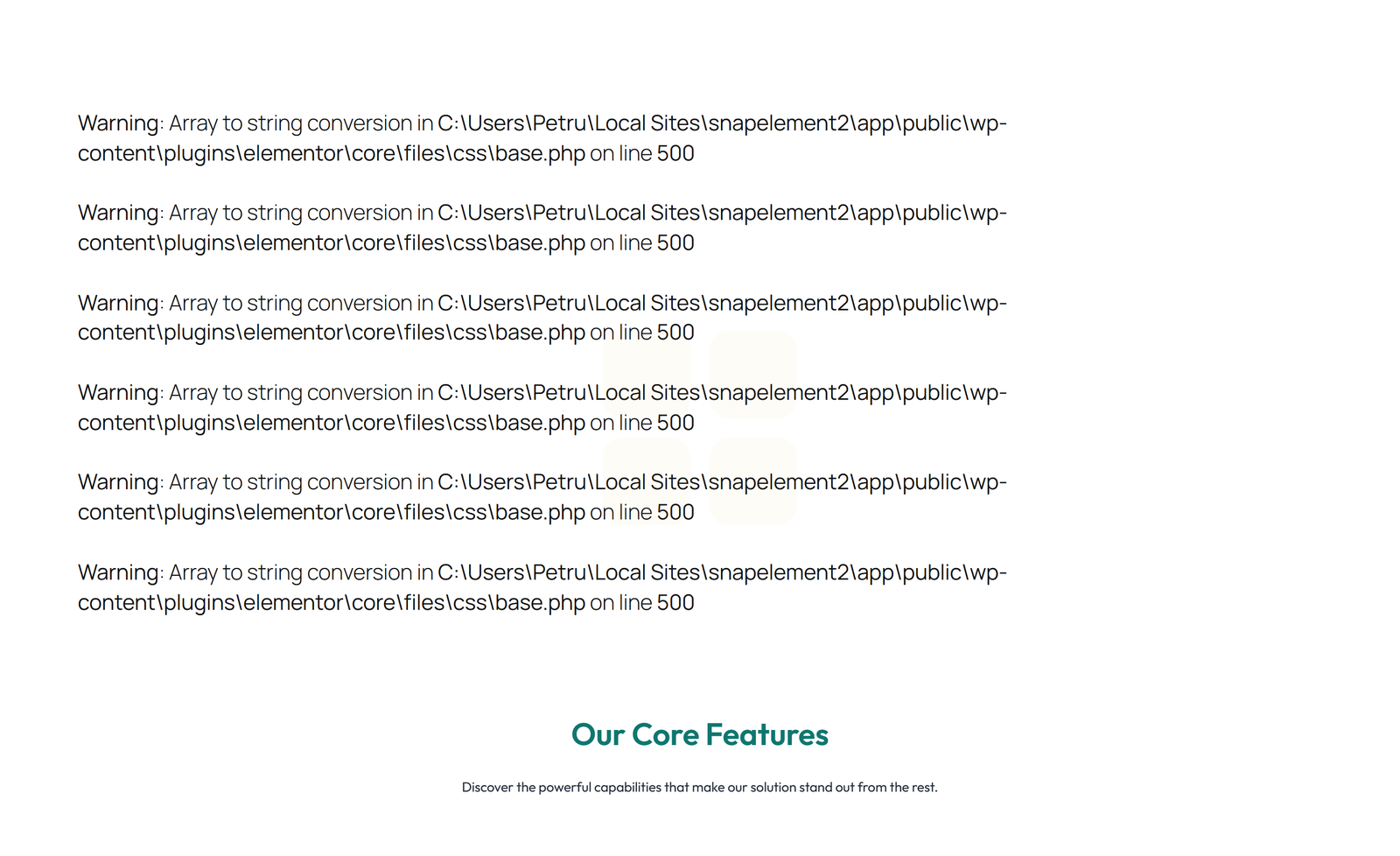 Feature Grid with 2-column Image, Title, Text Cards 41 - Elementor component
