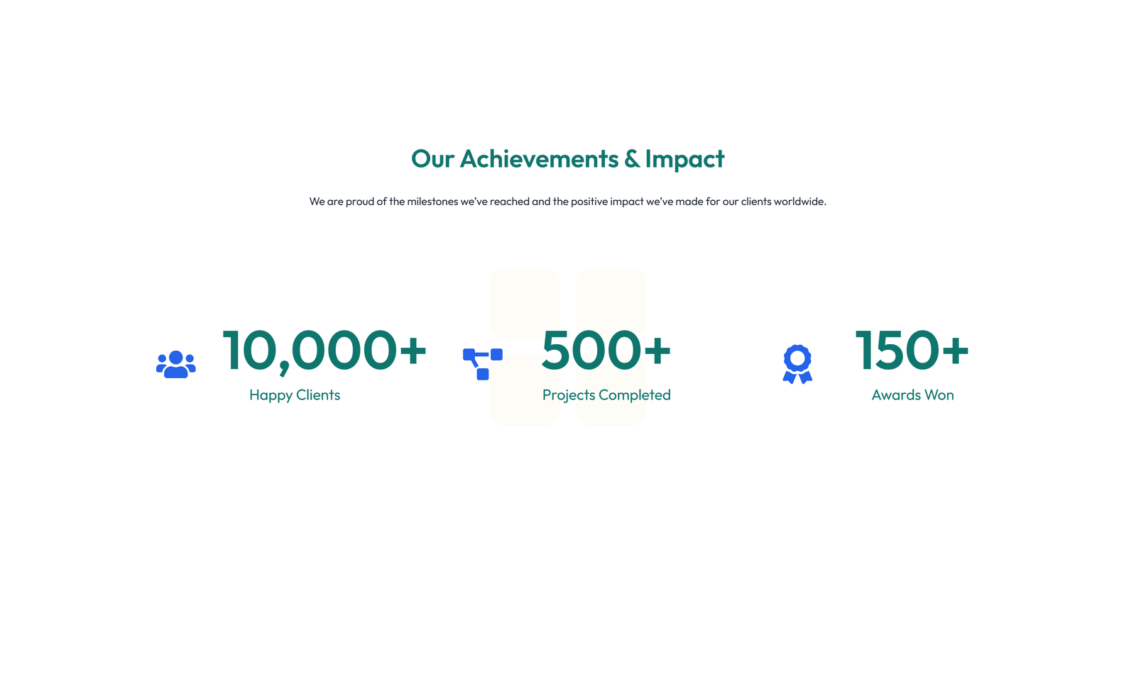 Screenshot of Feature Grid with 3-column Icon, Title, Text, CTA Cards 47 - Elementor Feature Sections component