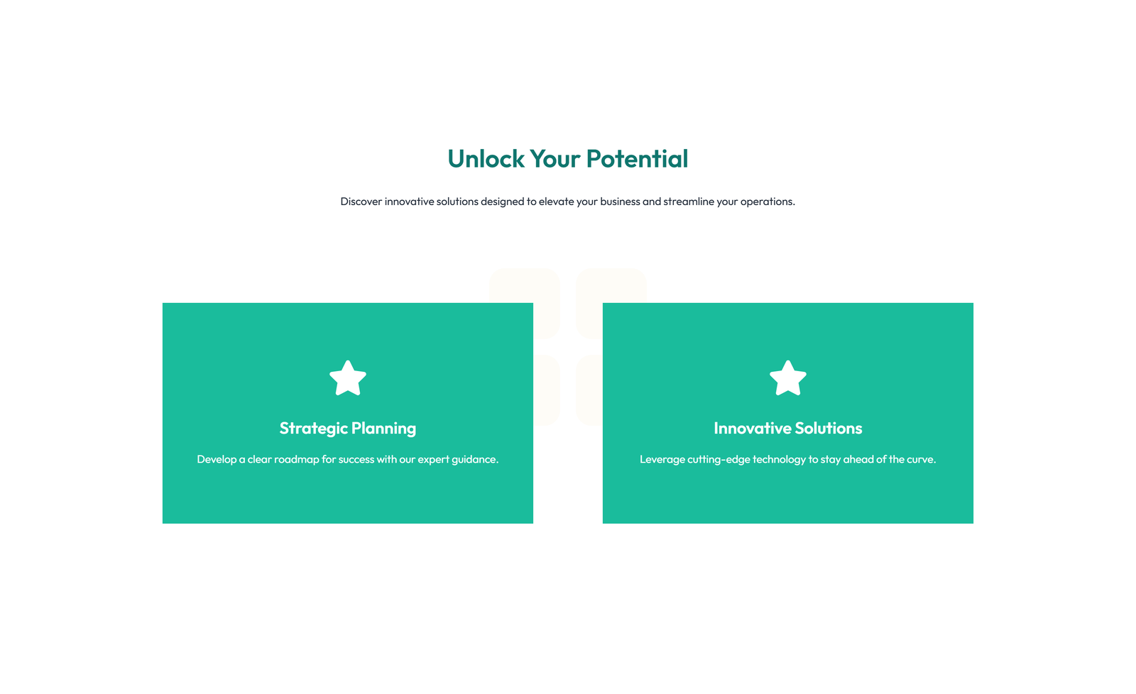 Feature Grid with 2-column Image, Title, Text Cards 58 - Elementor component