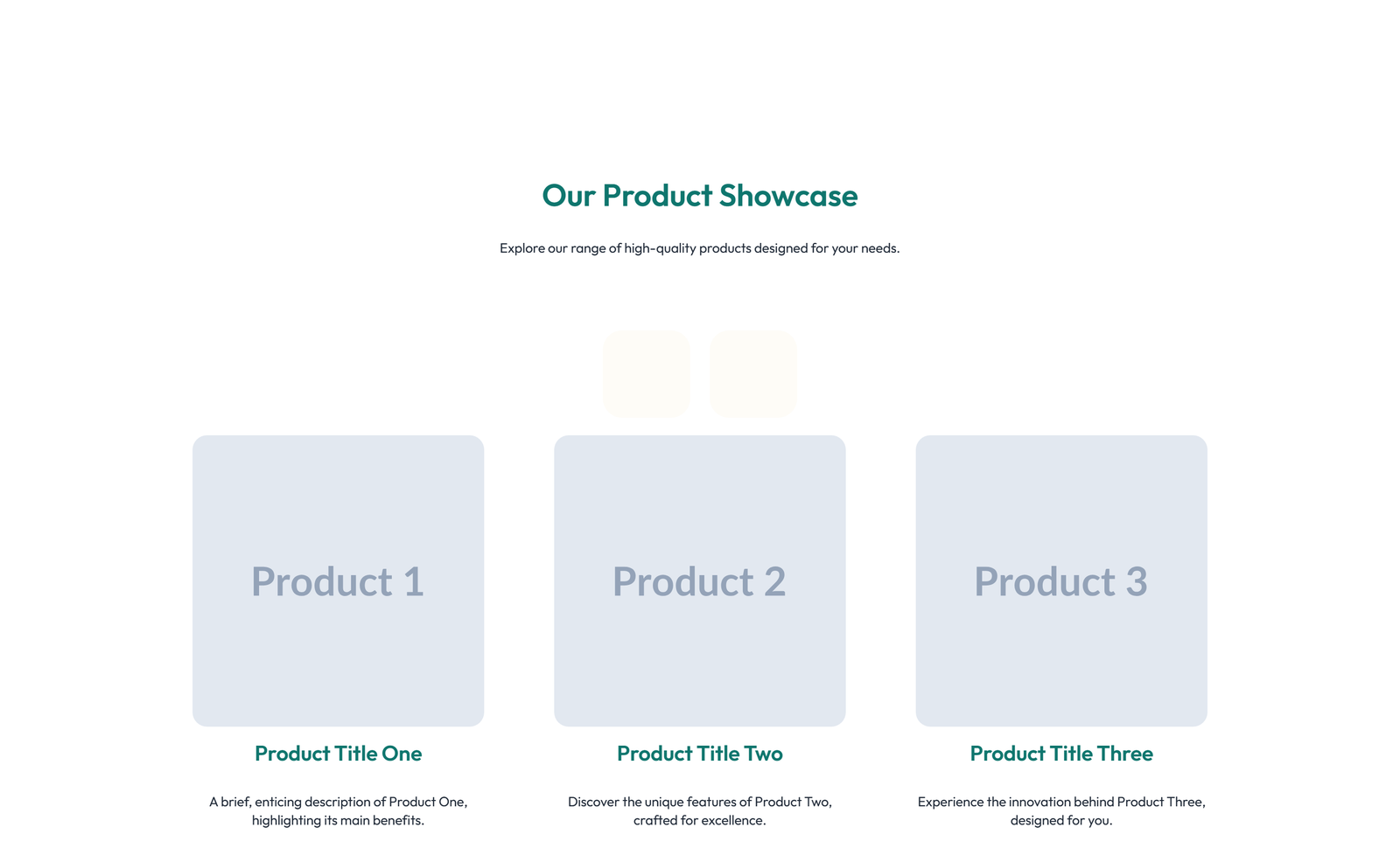 Feature Grid with 3-column Icon, Title, Text Cards 60 - Elementor component