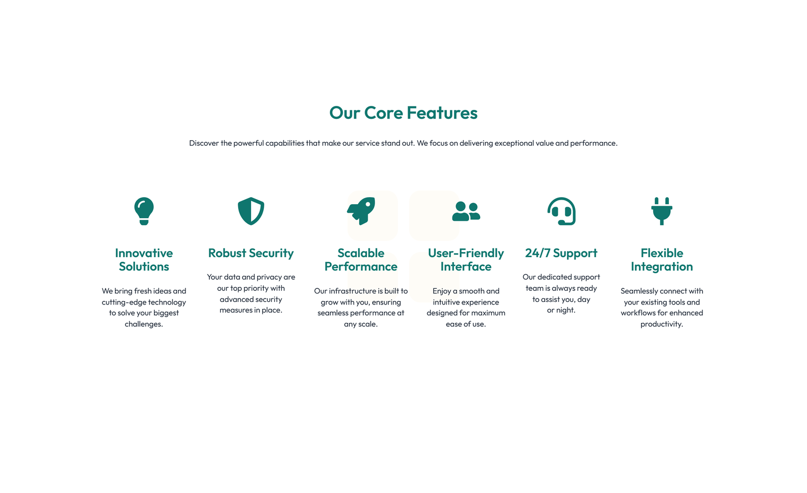 Feature Grid with 3-column Icon, Title, Text, CTA Cards 64 - Elementor component