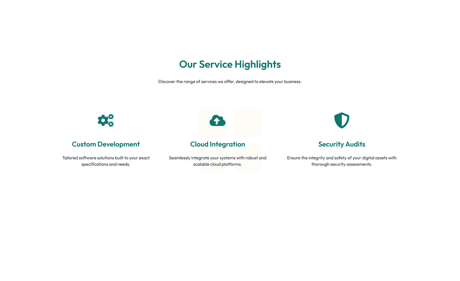 Screenshot of Feature Grid with 2-column Image, Title, Text Cards 68 - Elementor Feature Sections component