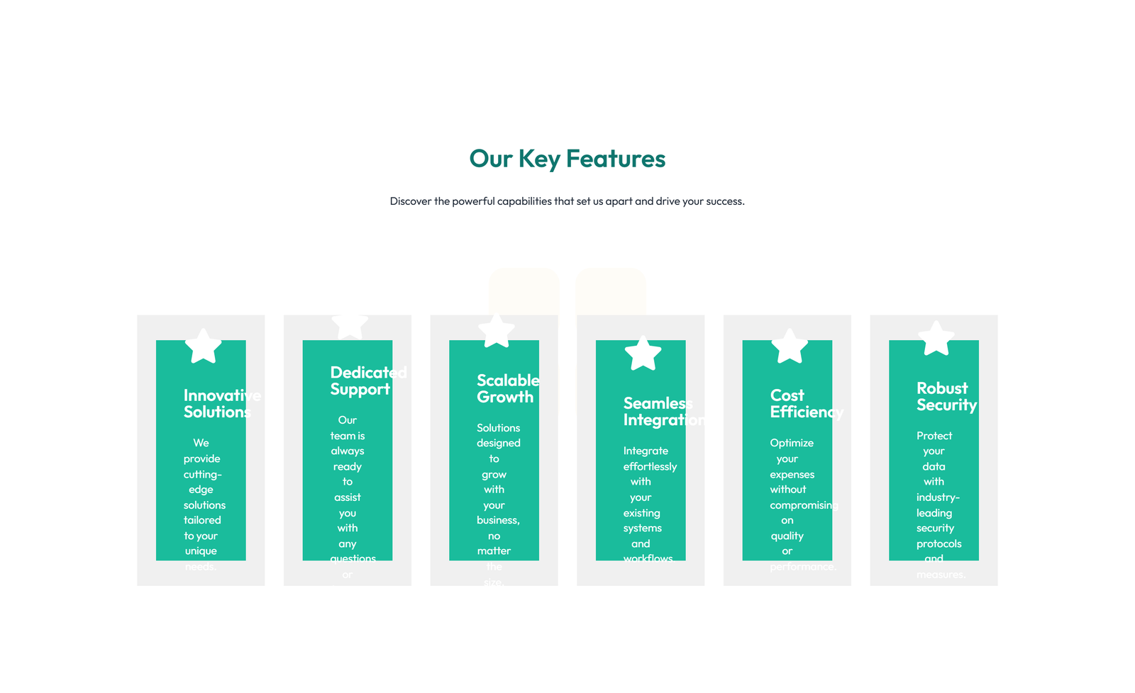 Feature Grid with 3-column Icon, Title, Text, CTA Cards 78 - Elementor component