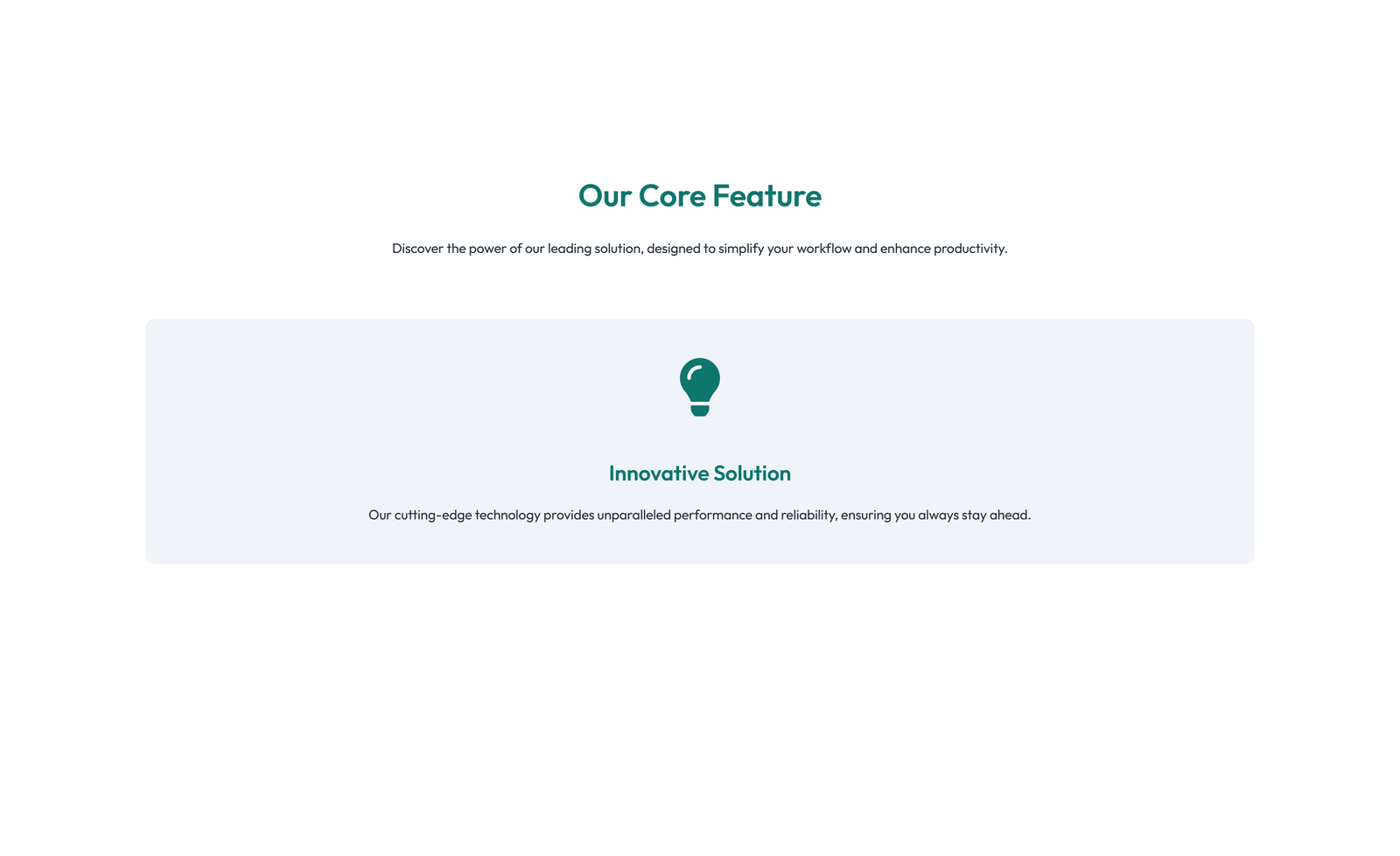 Screenshot of Feature Grid with 3-column Icon, Title, Text, CTA Cards 79 - Elementor Feature Sections component