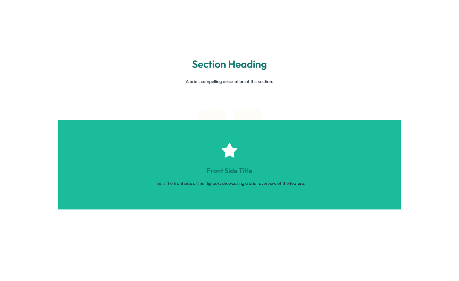 Feature Grid with 3-column Icon, Title, Text Cards 81 - Elementor component
