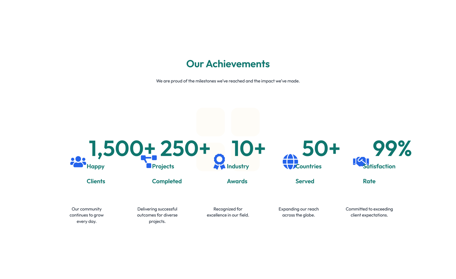 Feature Grid with 3-column Icon, Title, Text Cards 86 - Elementor component