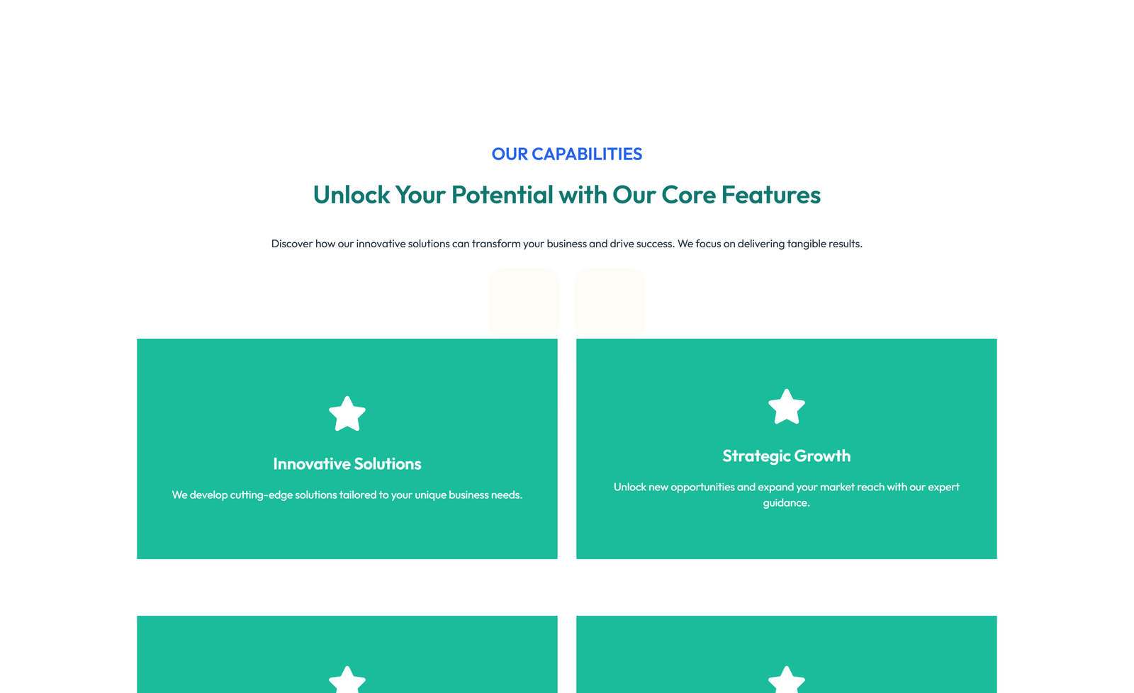Feature Grid with 3-column Icon, Title, Text, CTA Cards 132 - Elementor component