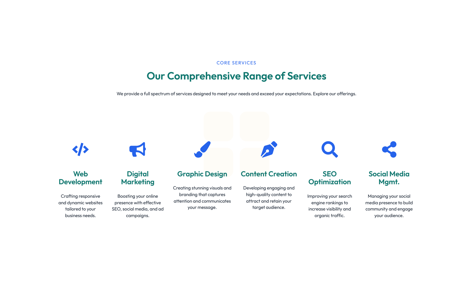 Feature Grid with 2-column Image, Title, Text Cards 134 - Elementor component