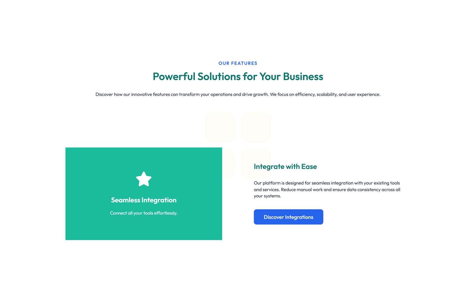 Feature Grid with 2-column Image, Title, Text Cards 139 - Elementor component