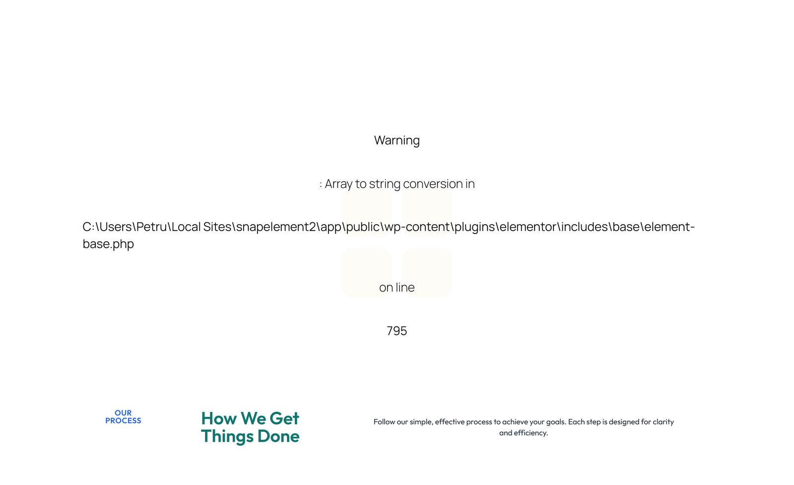 Screenshot of Feature Grid with 3-column Icon, Title, Text Cards 148 - Elementor Feature Sections component