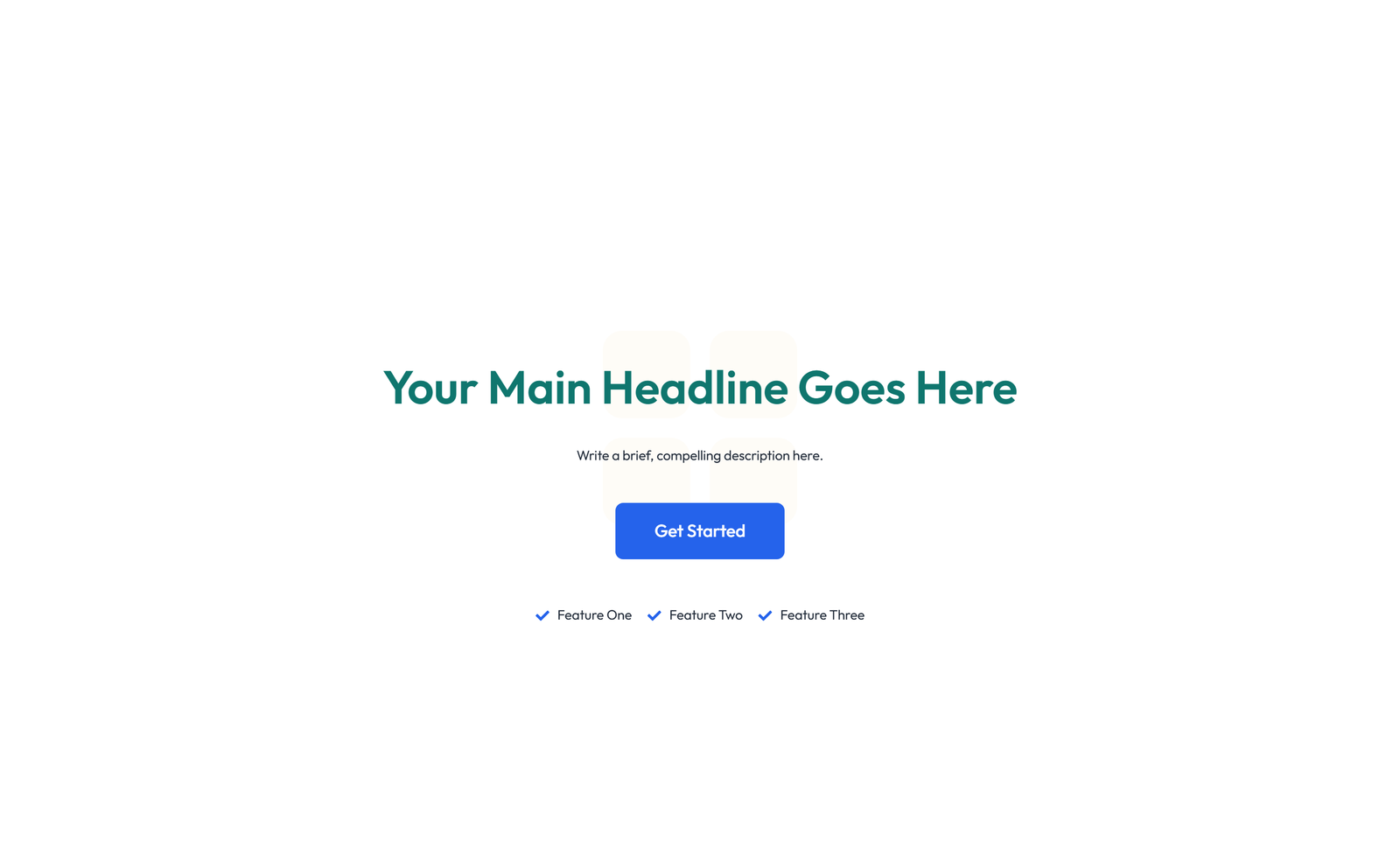 Screenshot of Split Hero with Image Left and Text Right and CTA - Elementor Hero Sections component
