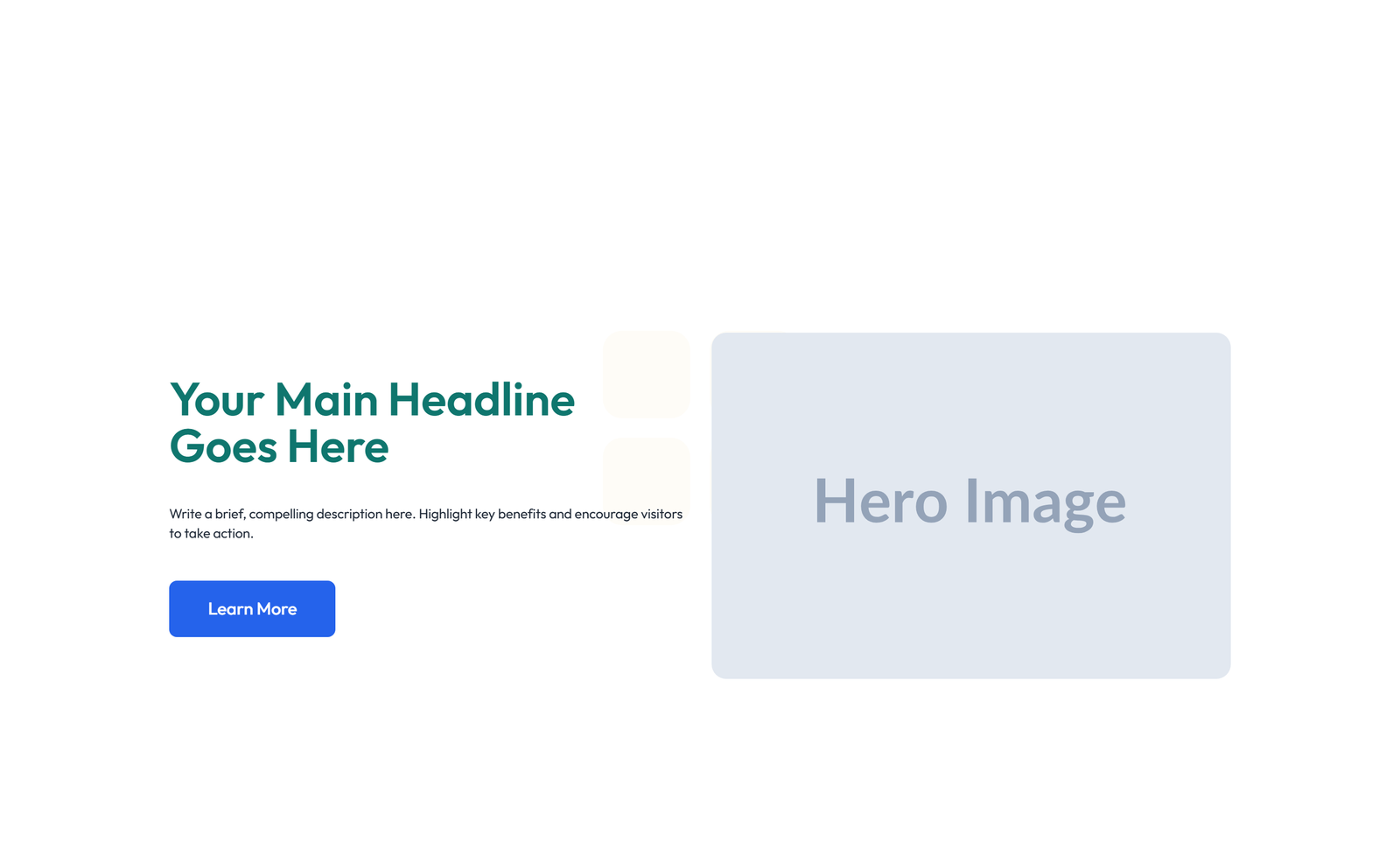 Centered Hero with H1, Subtitle, CTA, Trust Logos 9 - Elementor component