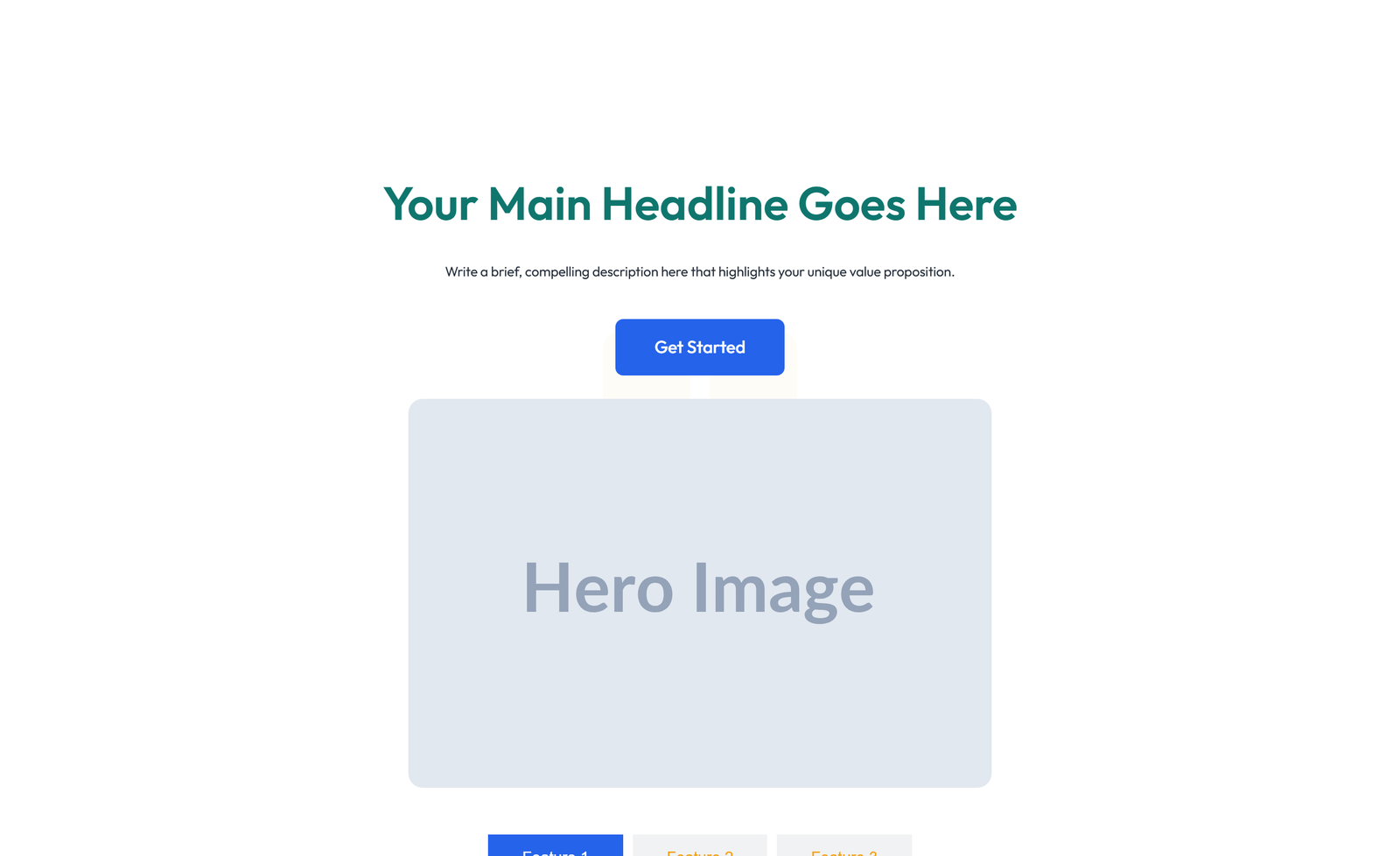 Split Hero with Image Left and Text Right and CTA 16 - Elementor component