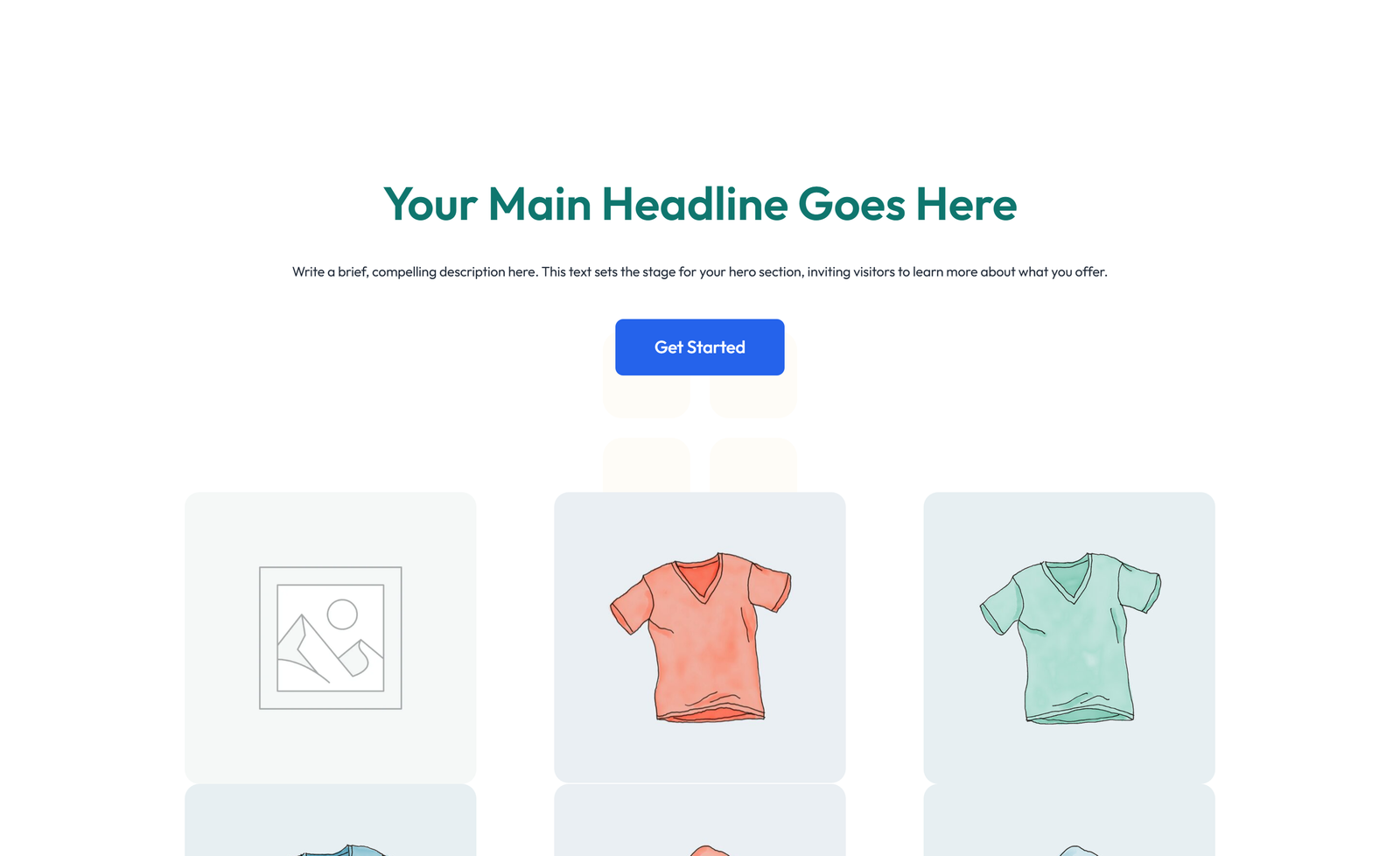 Centered Hero with H1, Subtitle, Two CTA Buttons 28 - Elementor component