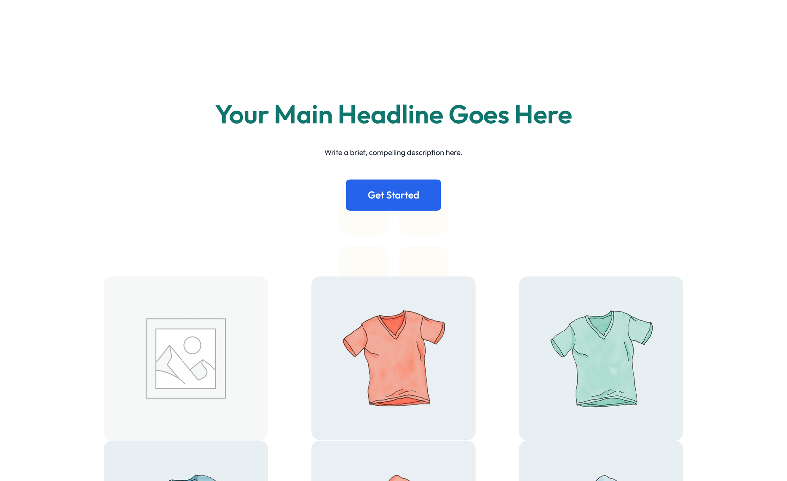 Centered Hero with H1, Subtitle, CTA, 3 Counter Stats 30 - Elementor component