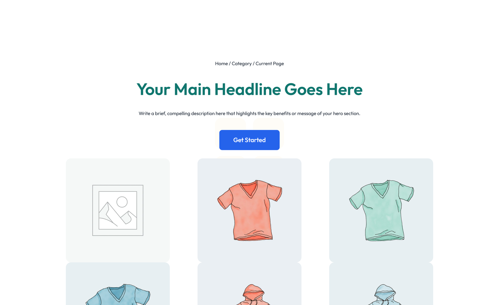 Split Hero with Image Left and Text Right and CTA 30 - Elementor component