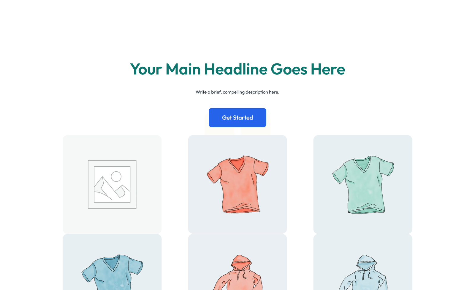 Centered Hero with H1, Subtitle, CTA, 3 Counter Stats 31 - Elementor component