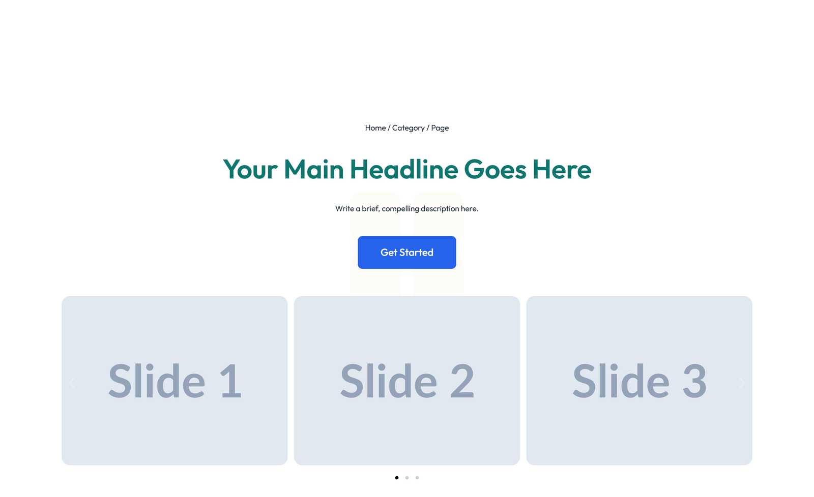 Centered Hero with H1, Subtitle, CTA, Trust Logos 33 - Elementor component