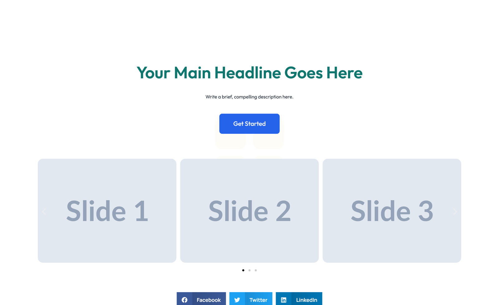 Split Hero with Image Left and Text Right and CTA 33 - Elementor component