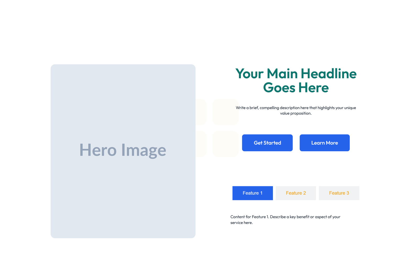 Centered Hero with H1, Subtitle, CTA, Trust Logos 52 - Elementor component