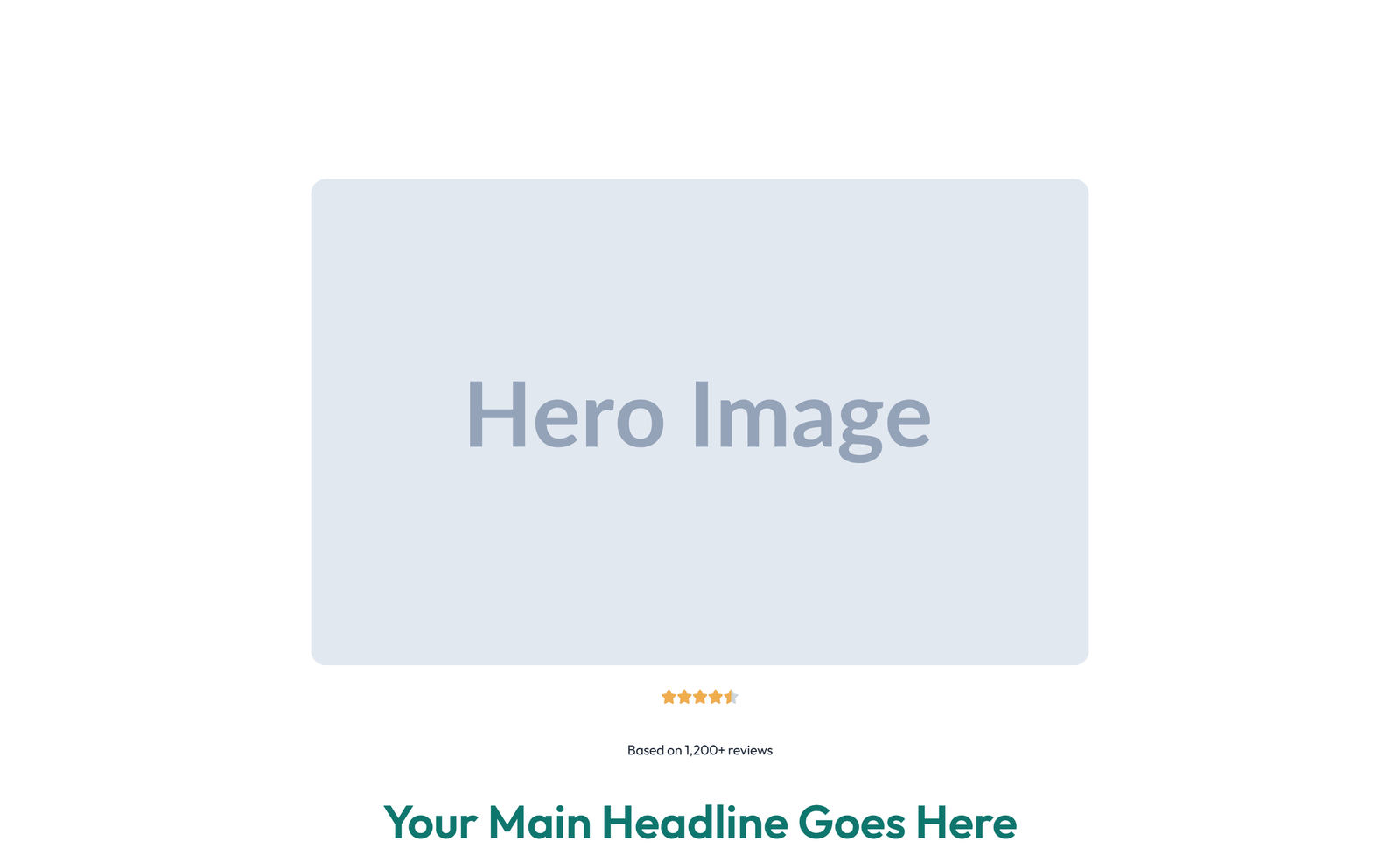 Split Hero with Image Left and Text Right and CTA 56 - Elementor component