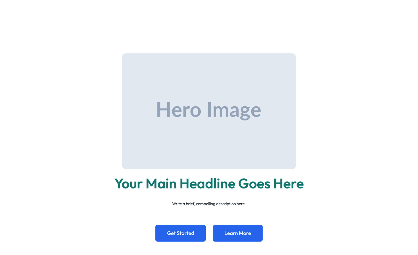 Split Hero with Text Left and Image Right and Two Buttons 58 - Elementor component