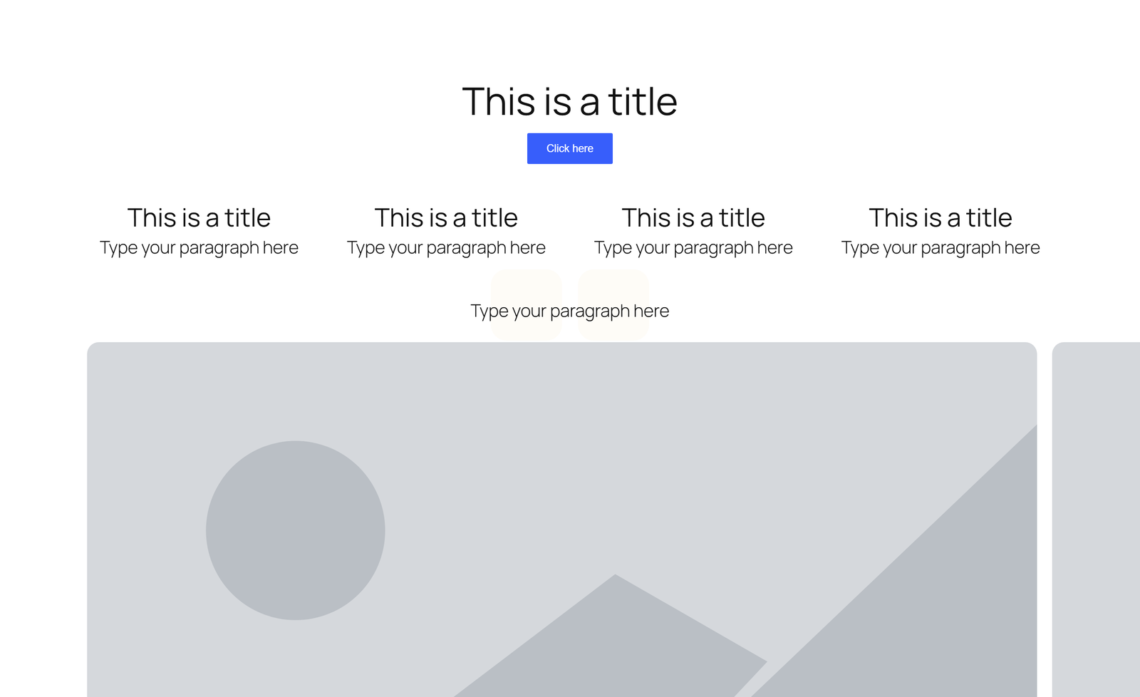 Centered Hero with Single Button, 5-logo Row, and 4-stat Counter - Elementor component